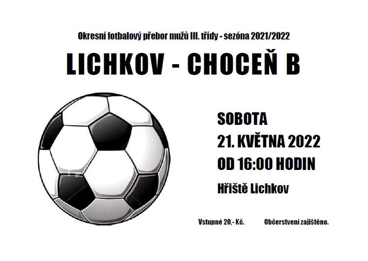Plakát fotbalové utkání Lichkov vs Choceň B.JPG