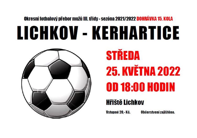 Plakát fotbalové utkání Lichkov vs Kerhartice.JPG