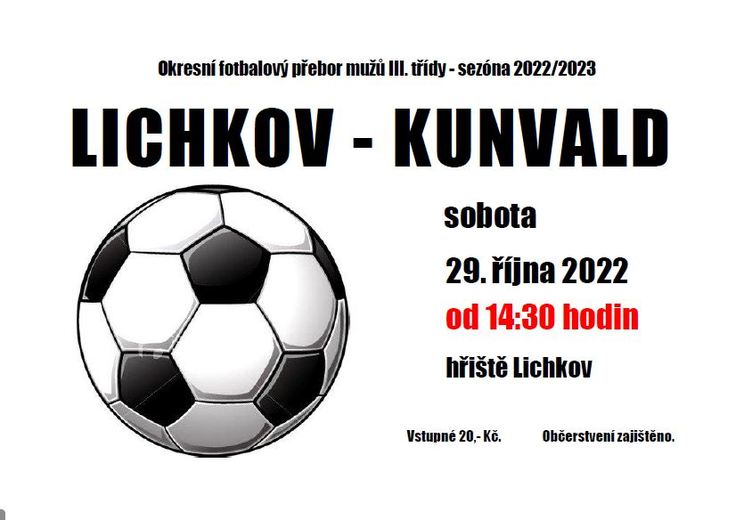 Plakát fotbalové utkání Lichkov vs Kunvald.JPG